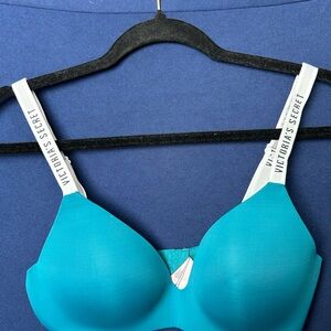 Victoria's Secret Teal and White Bra